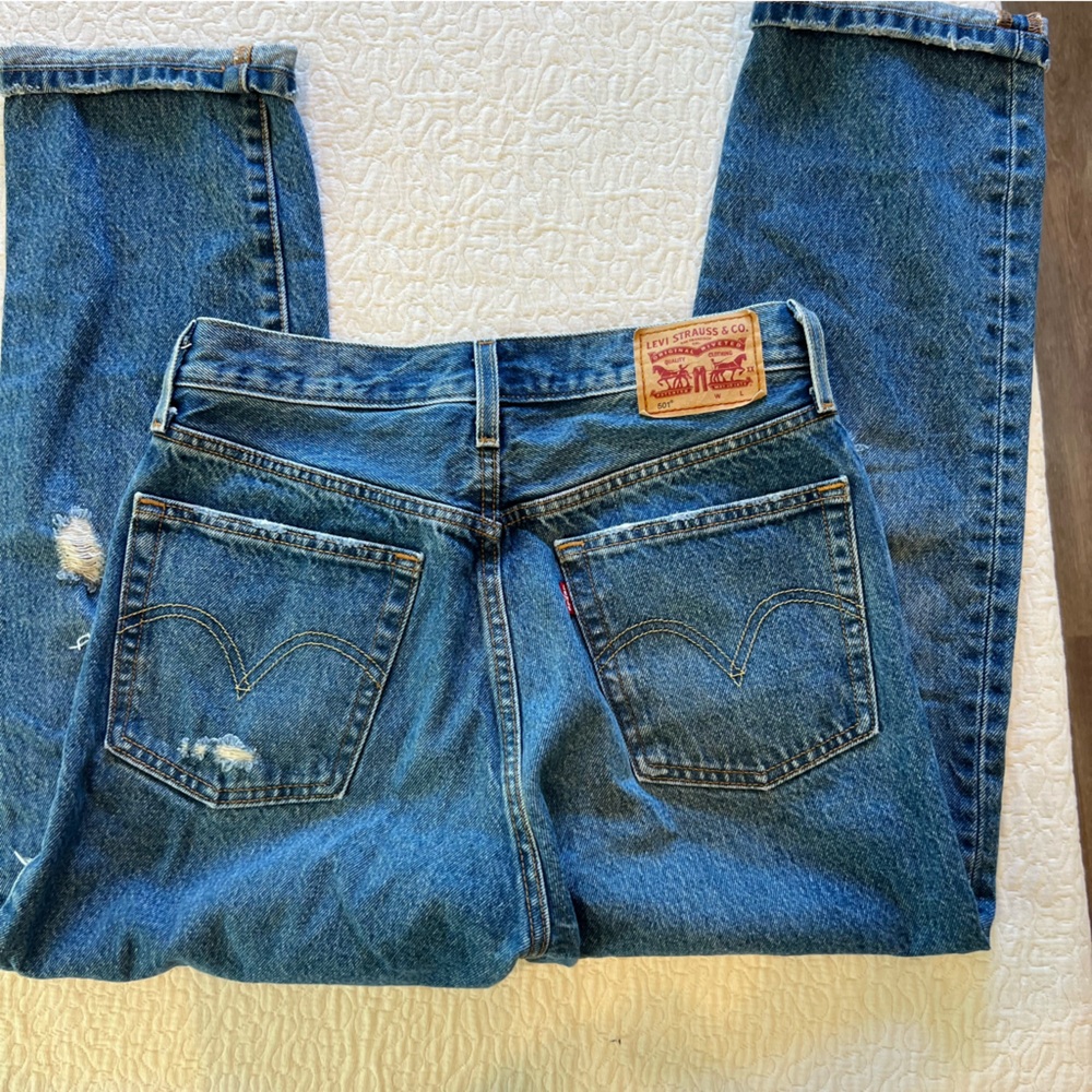Levi 501 straight leg jeans - Picture 5 of 9